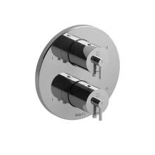 Riobel Canada TCSTM88C - 4-way no share Type T/P (thermostatic/pressure balance) coaxial valve trim