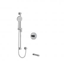 Riobel Canada KIT1244SYTMC-EX - 1/2'' 2-way Type T/P (thermostatic/pressure balance) coaxial system with spout and hand