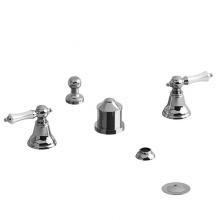 Riobel Canada GN09LCW - 4-piece bidet faucet with integrated vacuum breaker