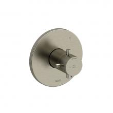 Riobel Canada TRUTM47+BN - 3-way no share Type T/P (thermostatic/pressure balance) coaxial valve trim