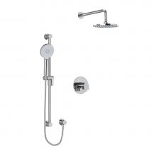 Riobel Canada KIT323ODC-EX - Type T/P (thermostatic/pressure balance) 1/2'' coaxial 2-way system with hand shower and