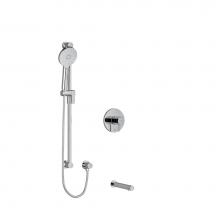 Riobel Canada KIT1244RUTMC-SPEX - 1/2'' 2-way Type T/P (thermostatic/pressure balance) coaxial system with spout and hand