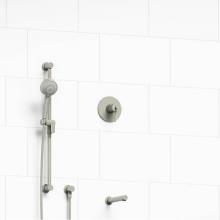 Riobel Canada KIT#1244CSTMBN-EX - 1/2'' 2-way Type T/P (thermostatic/pressure balance) coaxial system with spout and hand