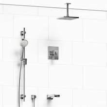 Riobel Canada KIT#1345ZOTQC-6 - Type T/P (thermostatic/pressure balance) 1/2'' coaxial 3-way system with hand shower rai