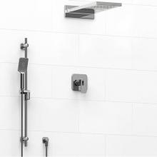Riobel Canada KIT#2745EQC-EX - Type T/P (thermostatic/pressure balance) 1/2'' coaxial 3-way system with hand shower rai