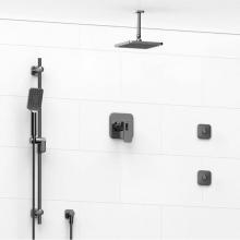 Riobel Canada KIT#3545EQC-6 - Type T/P (thermostatic/pressure balance) 1/2'' coaxial 3-way system, hand shower rail, e