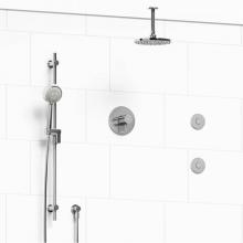 Riobel Canada KIT#3545PATMC-6-EX - Type T/P (thermostatic/pressure balance) 1/2'' coaxial 3-way system, hand shower rail, e