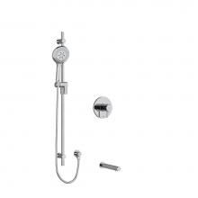 Riobel Canada KIT1244PATMC-SPEX - 1/2'' 2-way Type T/P (thermostatic/pressure balance) coaxial system with spout and hand