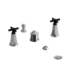 Riobel Canada MMRD09+CBK - 4-piece bidet faucet with integrated vacuum breaker