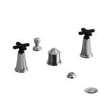Riobel Canada MMRD09XCBK - 4-piece bidet faucet with integrated vacuum breaker
