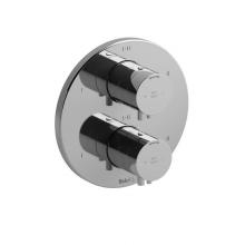 Riobel Canada PATM46C - 4-way Type T/P (thermostatic/pressure balance) 3/4'' coaxial complete valve