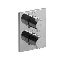 Riobel Canada PATQ46C - 4-way Type T/P (thermostatic/pressure balance) 3/4'' coaxial complete valve