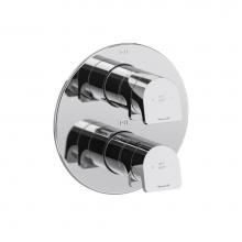 Riobel Canada TOD46C - 4-way Type T/P (thermostatic/pressure balance) coaxial valve trim