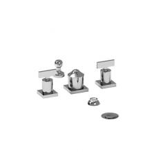 Riobel Canada PFTQ09TC - 4-piece bidet faucet with integrated vacuum breaker