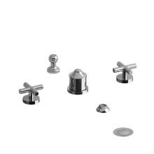 Riobel Canada RU09+BN - 4-piece bidet faucet with integrated vacuum breaker
