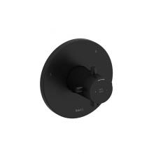 Riobel Canada RUTM47+BK-SPEX - 3-way no share Type T/P (thermostatic/pressure balance) coaxial complete valve PEX