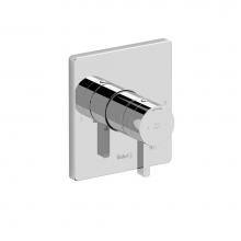 Riobel Canada TPXTQ44BK - 2-way no share Type T/P (thermostatic/pressure balance) coaxial valve trim