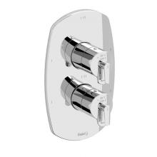 Riobel Canada VY46C - 4-way Type T/P (thermostatic/pressure balance) 3/4'' coaxial complete valve