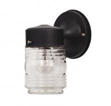 Savoy House Meridian CA M50063BK - 1-Light Outdoor Wall Lantern in Black