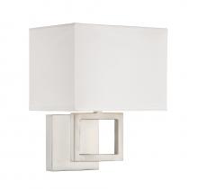 Savoy House Meridian CA M90009BN - 1-Light Wall Sconce in Brushed Nickel