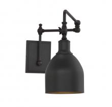 Savoy House Meridian CA M90019ORB - 1-Light Adjustable Wall Sconce in Oil Rubbed Bronze