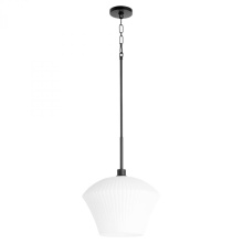 Quorum 8221-15-59 - Cassini 15 inches Pendant, Matte Black