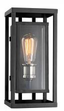 Trans Globe 50222 BK - 1LT-OUTD WALL METAL FRAME LRG-