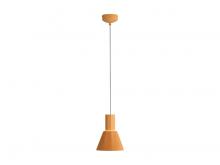 Golden Canada 3133-P8 EY-GY - Faroe 8" LED Pendant in Earth Yellow/Grey