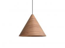 Golden Canada 3988-24 DWA - Conique 3-Light Pendant in Dark Walnut