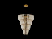 Golden Canada 4285-29 TG - Shahi 4 Tier - 29-Light Chandelier in Titanium Gold