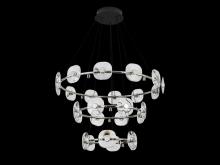 Golden Canada 5028-12-8-6 CH - Celestia LED 3 Tier - 26 Light Chandelier in Chrome