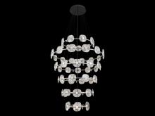 Golden Canada 5028-59 CH - Celestia LED 6 Tier - 59 Light Chandelier in Chrome