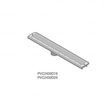 Quick Drain PVC2430D15 - 24In Pvc Drain Body With A 1