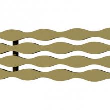 Quick Drain STREAM32-PG - Drain Cover Stream 32In Polished Gold