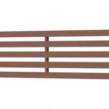 Quick Drain LINES48-PRG - Drain Cover Lines 48In Polished Rose Gold