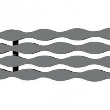 Quick Drain STREAM18-P - Drain Cover Stream 18In Polished Stainless Steel