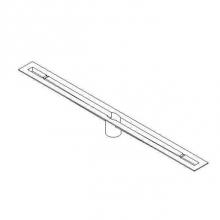 Quick Drain PLD52-N - Proline Body 52In Trough 54In L Length Offset Outlet