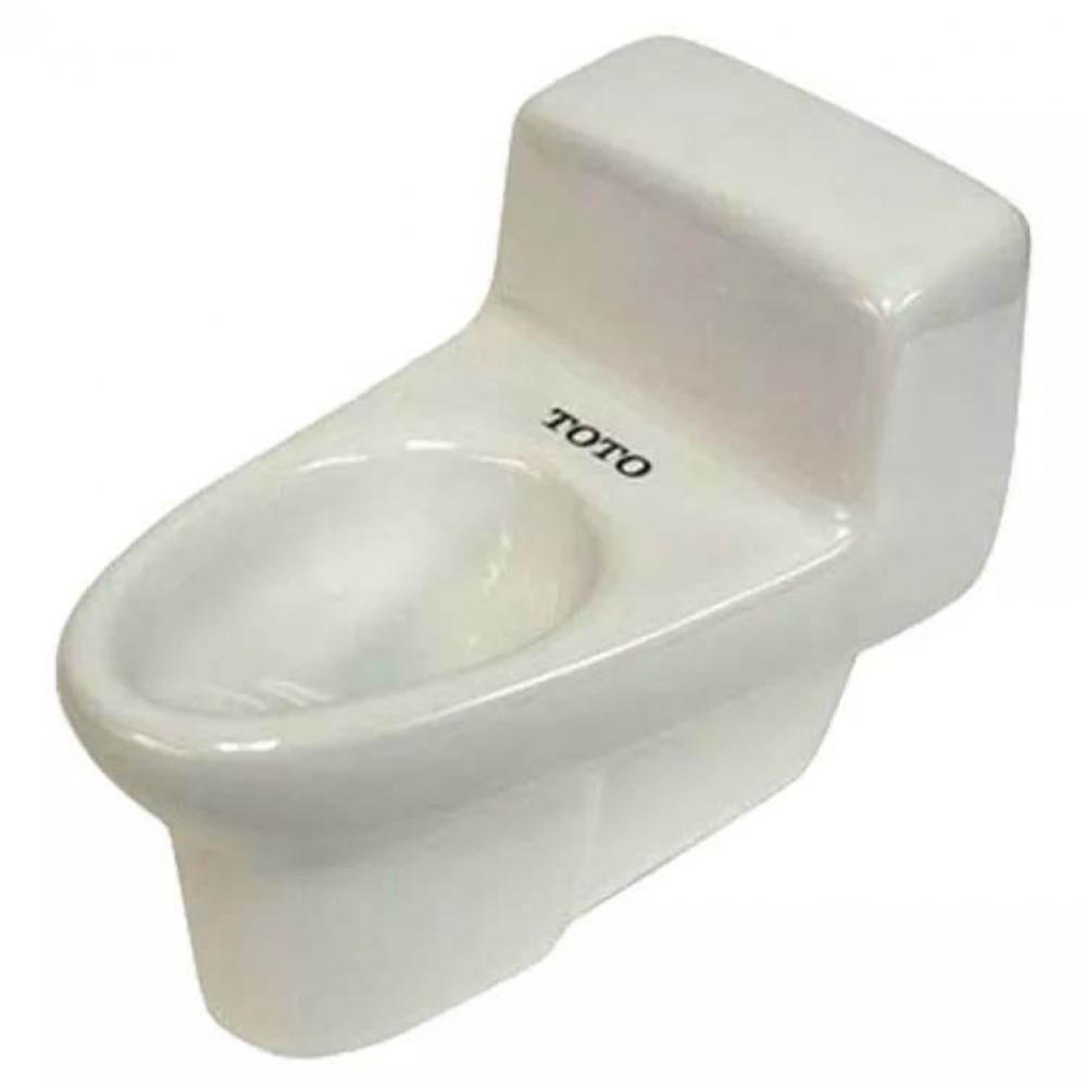 Miniature Display 1-Pc Toilet Ebony
