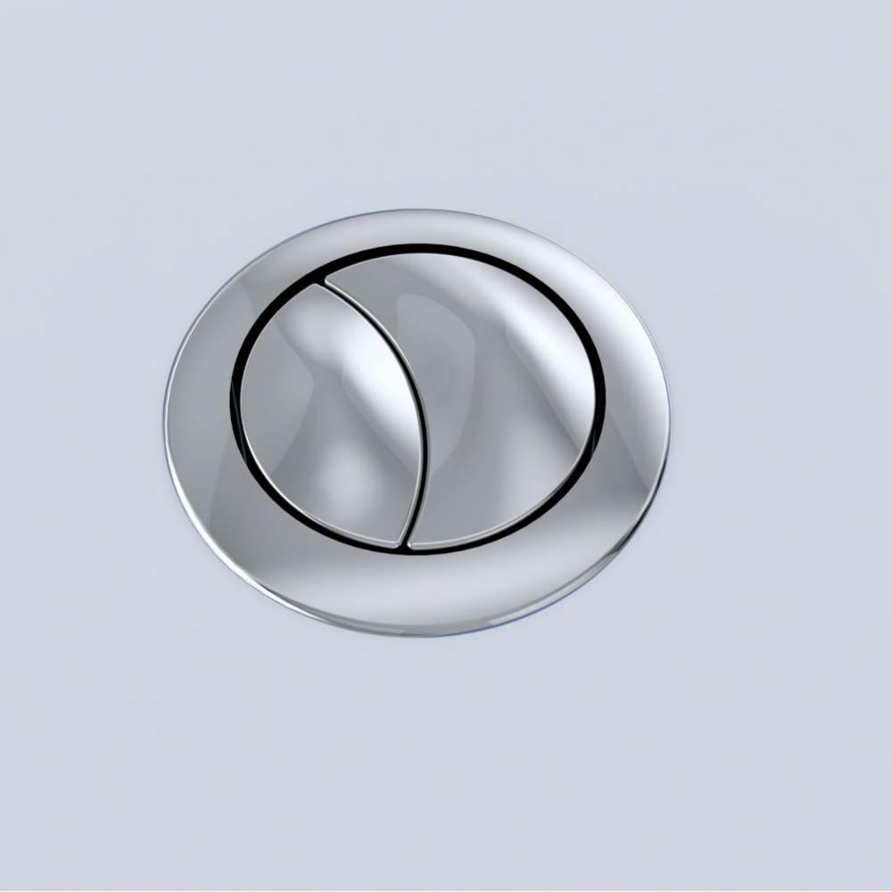 Push Button Spare Part (Dual Flush Thu337#Cp + 9Au278) - Polished Chrome For Ms654