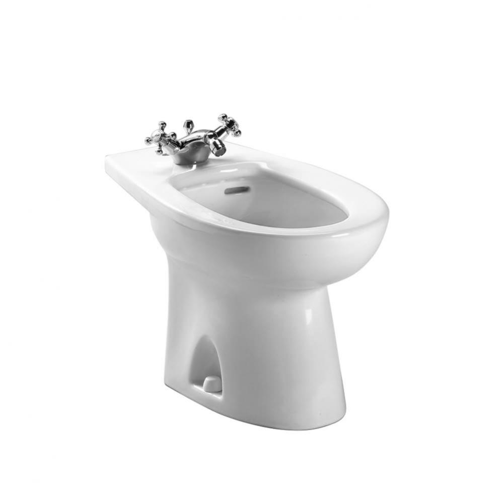 Toto® Piedmont® Single Hole Deck Mounted Faucet Bidet, Cotton White