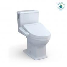 Toto MW4943074CEMFG#01 - WASHLET®+ Connelly® Two-Piece Elongated Dual Flush 1.28 and 0.9 GPF Toilet and WASHLET C
