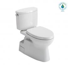 Toto MS474124CEFG#11 - TOTO® Vespin® II Two-Piece Elongated 1.28 GPF Universal Height Toilet with CEFIONTECT an