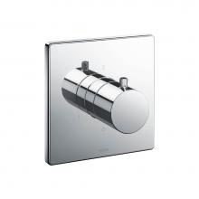 Toto TBV02102U#CP - Square Three-Way Diverter Shower Trim with Off, Polished Chrome