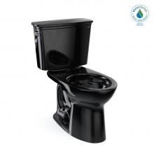 Toto CST786CE#51 - Drake® Transitional Two-Piece Elongated 1.28 GPF TORNADO FLUSH® Toilet, Ebony