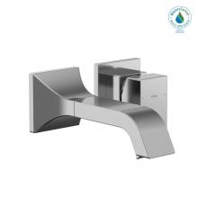 Toto TLG08307U#CP - GC 1.2 GPM Wall-Mount Single-Handle Bathroom Faucet with COMFORT GLIDE Technology, Polished Chrome