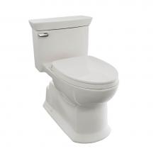 Toto MS964124CEFG#11 - Soirée® One Piece Elongated 1.28 GPF Universal Height Skirted Toilet with CeFiONtect, Co