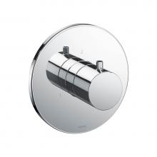 Toto TBV01103U#CP - Round Two-Way Diverter Shower Trim, Polished Chrome