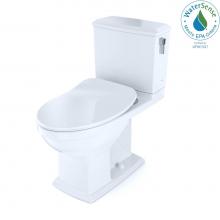 Toto MS494234CEMFRG#01 - Connelly® Two-Piece Elongated Dual Flush 1.28 and 0.9 GPF with CEFIONTECT® and Right Lev