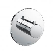 Toto TBV01104U#CP - Round Three-Way Diverter Shower Trim, Polished Chrome