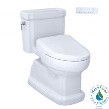 Toto MW9744734CEFGA#01 - WASHLET®+ Eco Guinevere® Elongated 1.28 GPF Universal Height Toilet, S7A Classic Bidet S